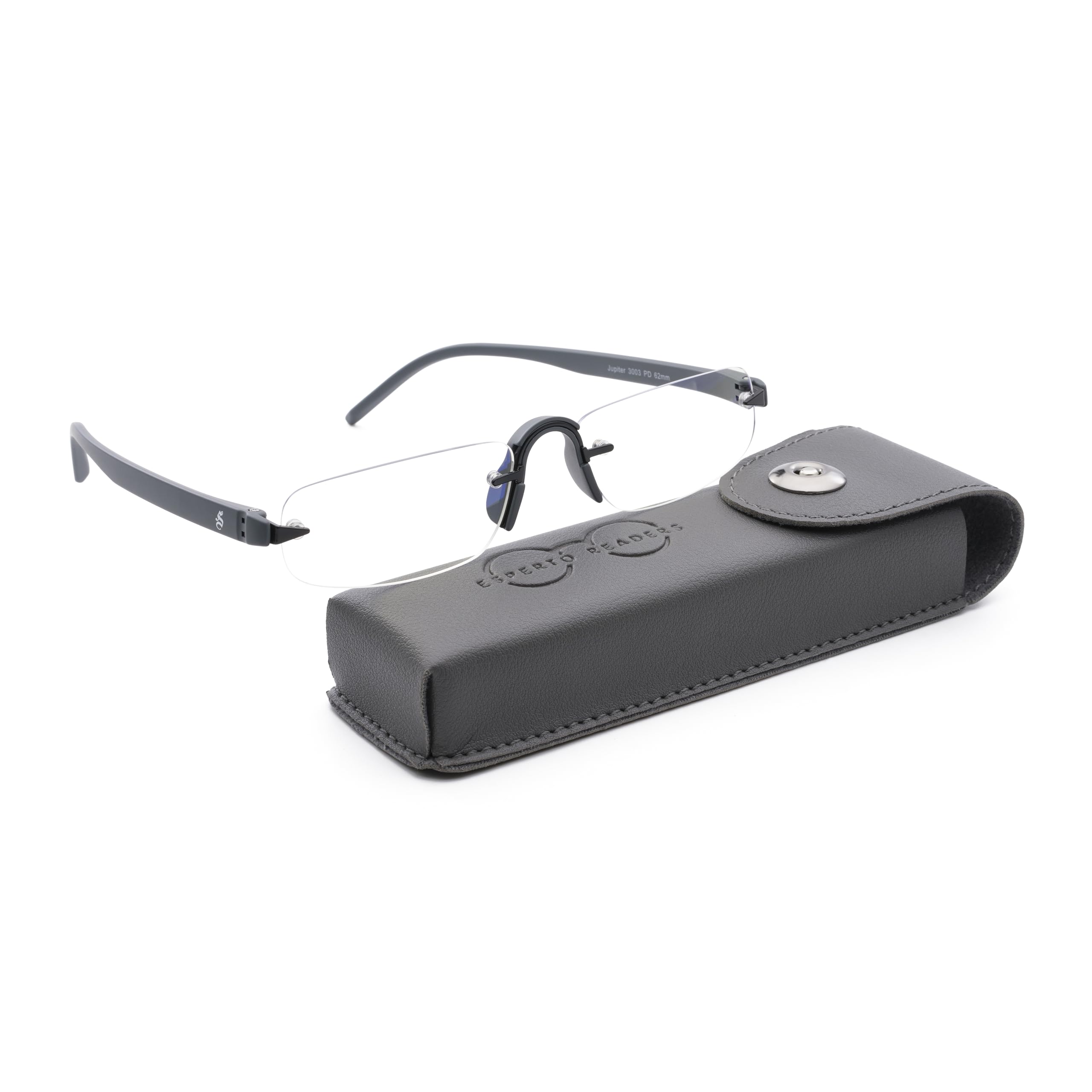 Jupiter Reading Glasses - Blue Cut Lens With Antireflection For Men & Women +1.00 to +3.00 Power - Black-image-37
