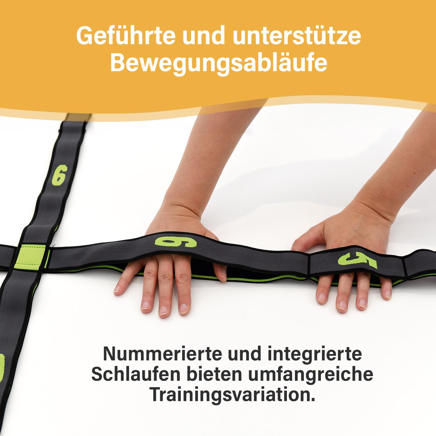SISSEL OCTOCORE | Fitnessbänder | Innovatives Design | Resistance Bands für Ganzkörpertraining & Tiefenmuskulatur | Widerstandsbänder für Pilates & Yoga | Gymnastikband | Sportgeräte Zuhause | Fitness