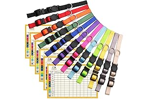 Colorful Puppy Identification Collars
