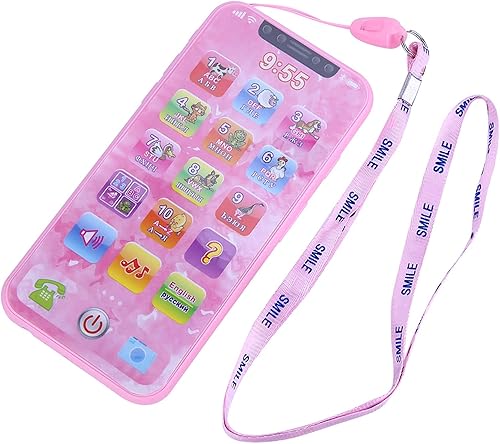 Miniatura 6 de Bebé Niños Juguete Música Simulado Teléfono Móvil Máquina de Aprendizaje Educativo Regalos para Niños (Ruso)