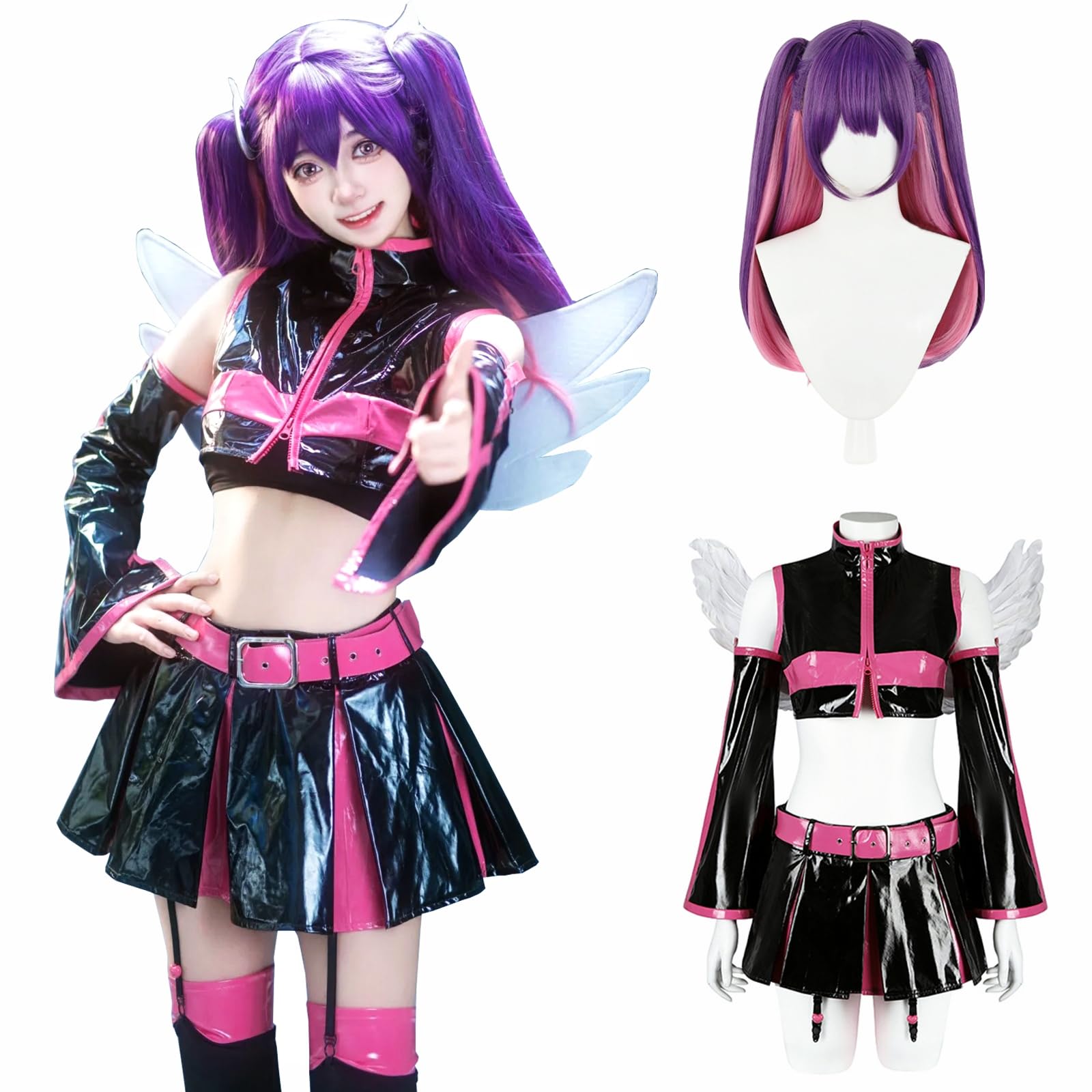 にごリリ ミリエラ コスプレ 衣装 ウィッグ 靴 フルセット 71QQC00AQML.jpg