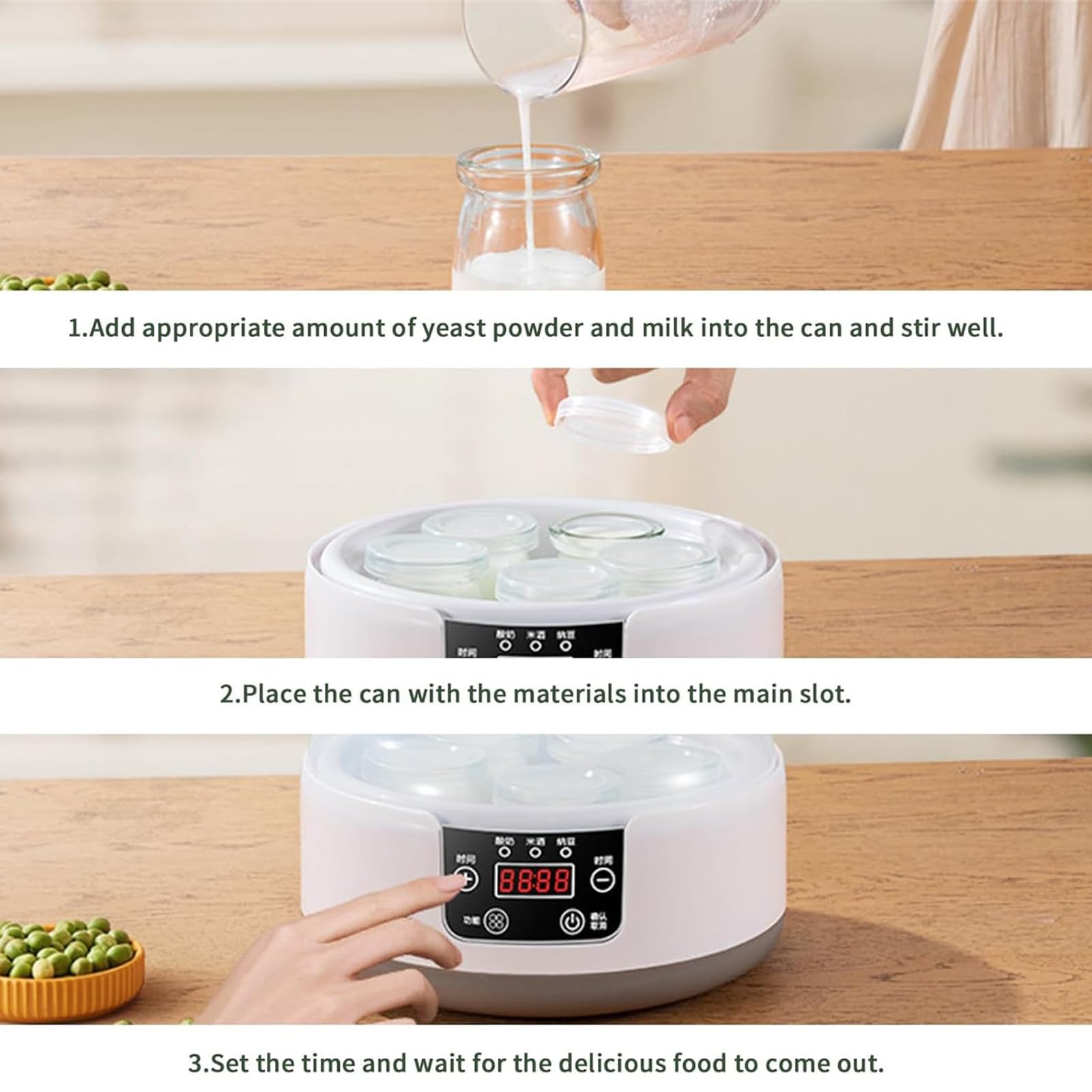 Yogurtiera per Yogurt Probiotico, Macchina Automatica