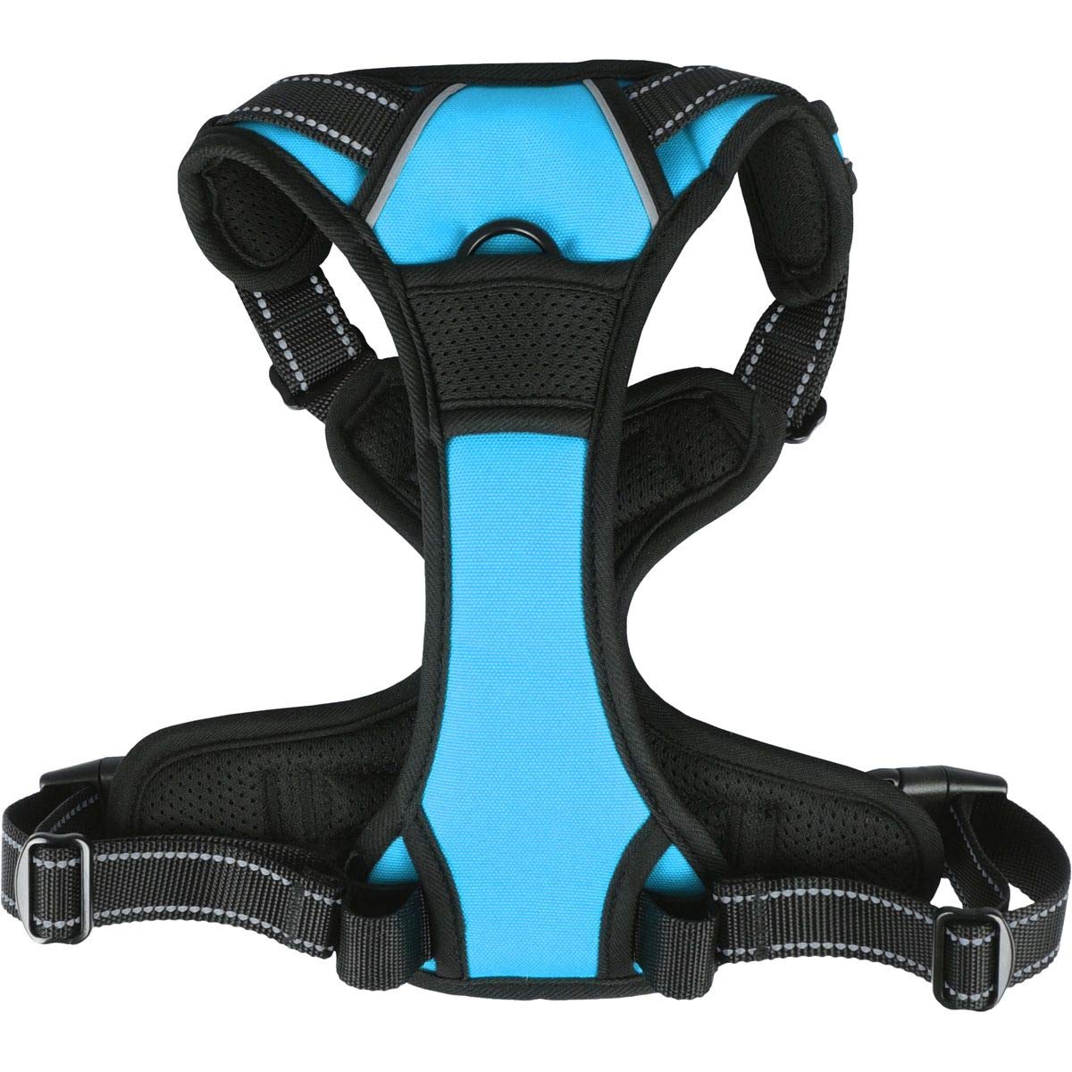 Flamingo Dog Harness Balou Blue L 40-62cm 60-85cm 25mm - Image 3