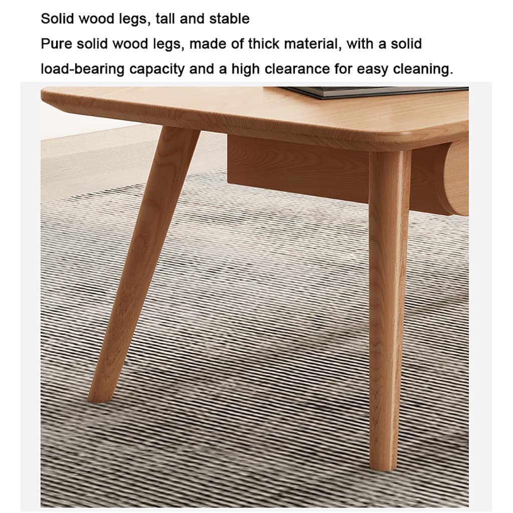 Amazon｜ソファサイドテーブル、日本の無垢材オーバルコーヒーテーブル