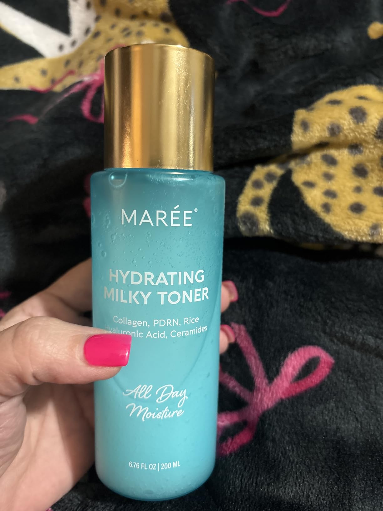 MAREE Hydrating Milky Toner for Face - Rice Toner with Niacinamide & Collagen - Skin Barrier Repair Hydrating Toners for Face - Milk Toners Essence - PDRN, Hyaluronic Acid, Ceramides - Tonico Facial 6.76 FL OZ