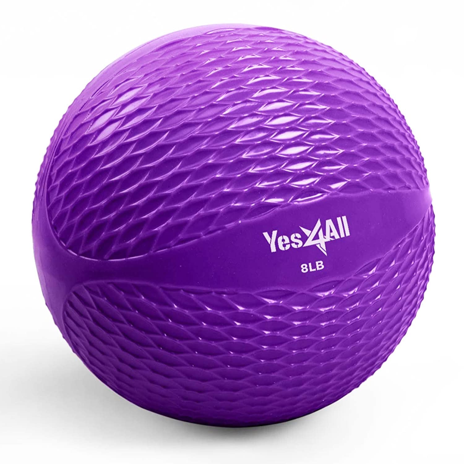 Yes4All Weighted Toning Balls for Exercise, Soft Medicine Balls for Exercise, Pilates, Yoga, Balance, Flexibility, 2-10lbs