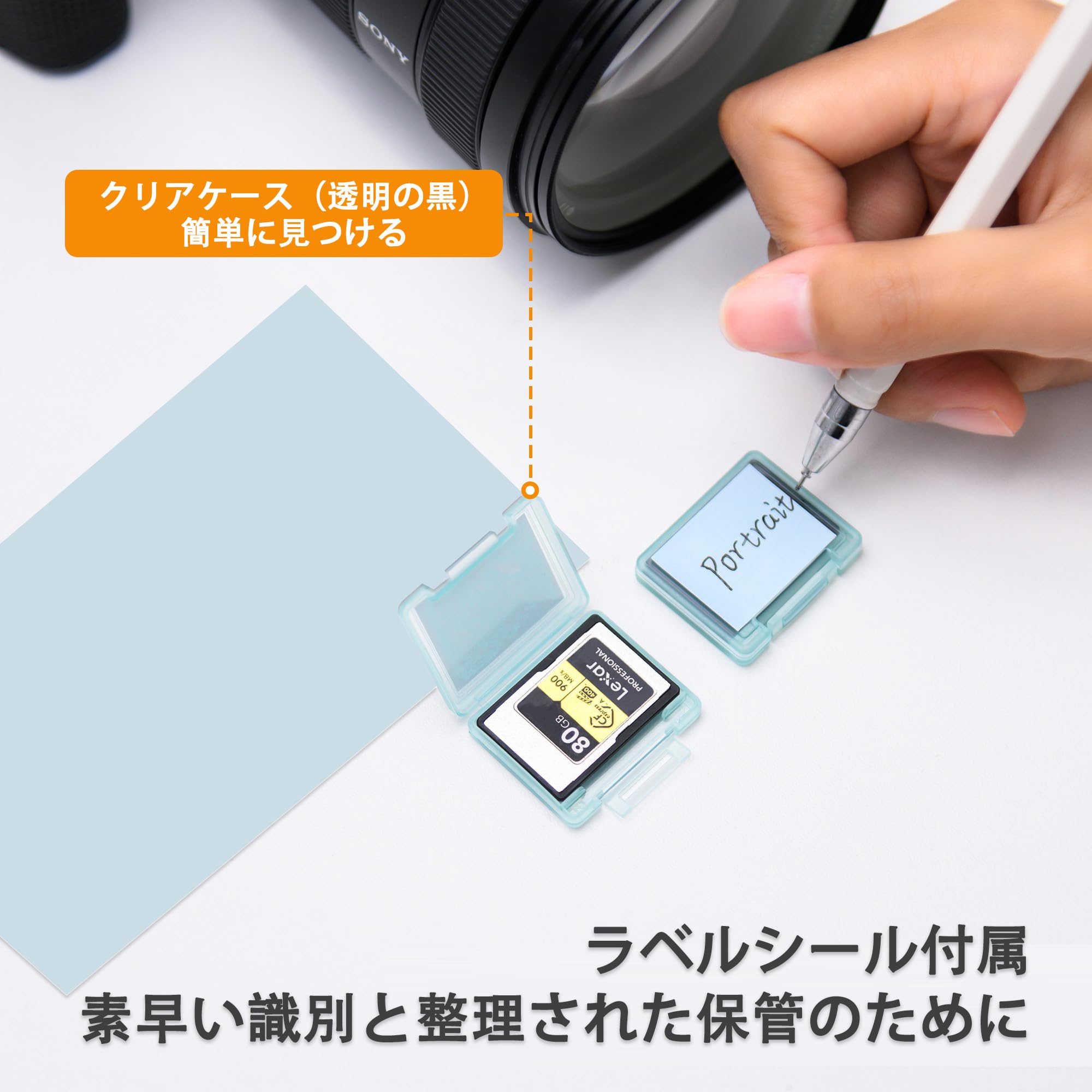 SONY　WX350-B 　ケース・SDカード・保護フィルム付き ソニーDSC-WX350/WX300用ジャケットケース