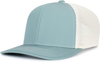 Pacific Headwear Contrast Stitch Trucker Pacflex Snapback Cap