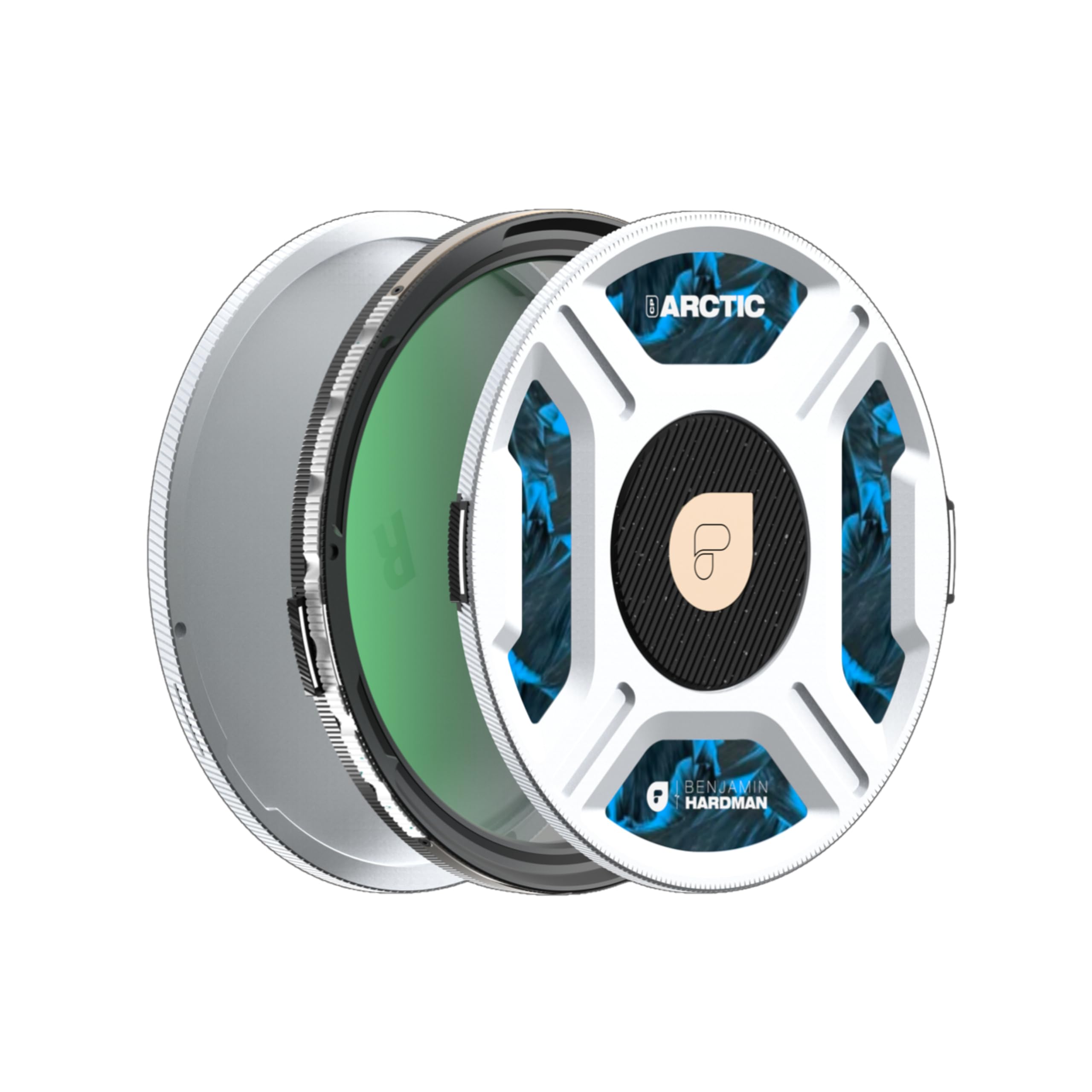 Polarpro Light - Arctic Cp - Camera Filter - Helix Maglock - High Transmission Circular Polarizer - Benjamin Hardman Series