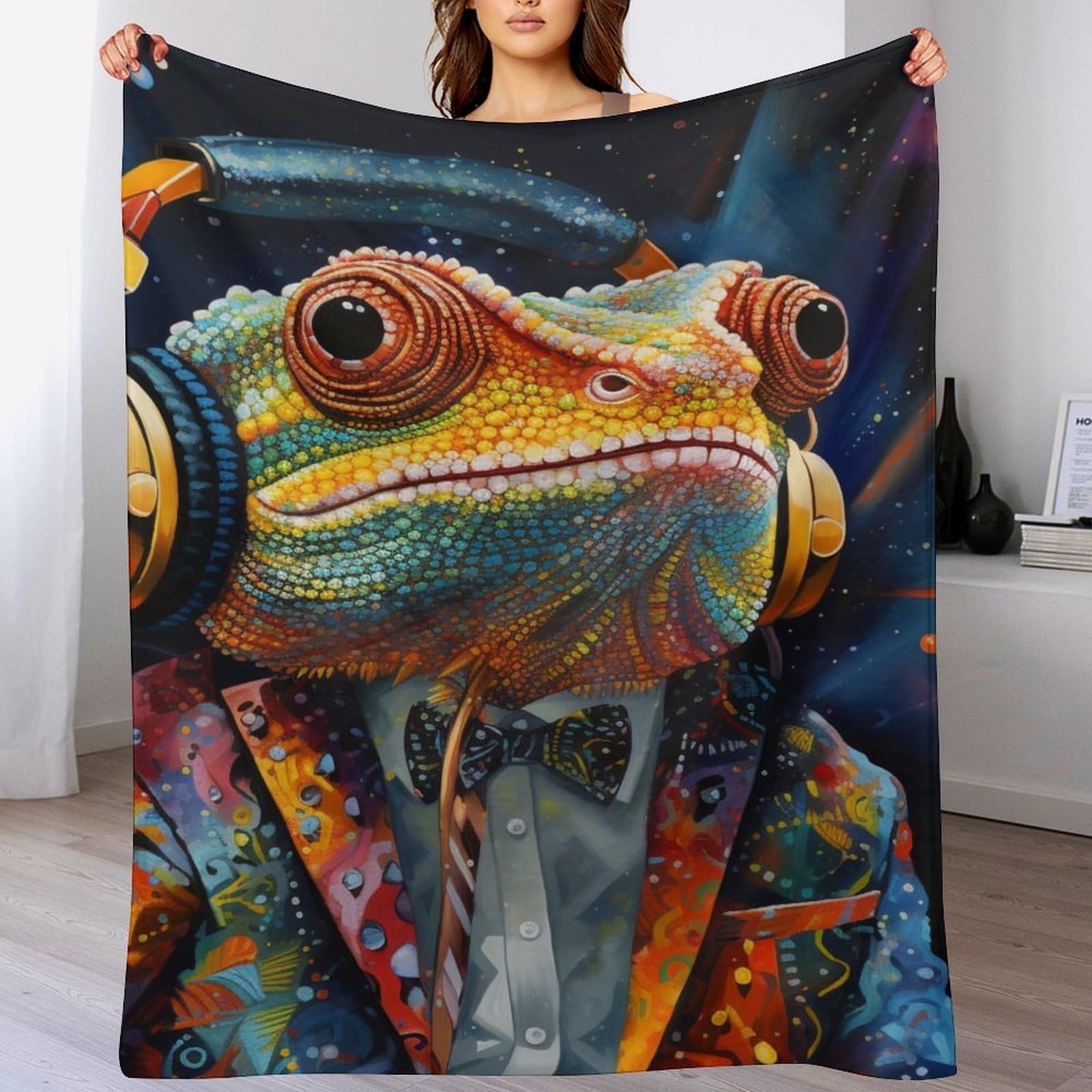 Manta para sofá Cameon grande de 150x200 cm cálida y suave