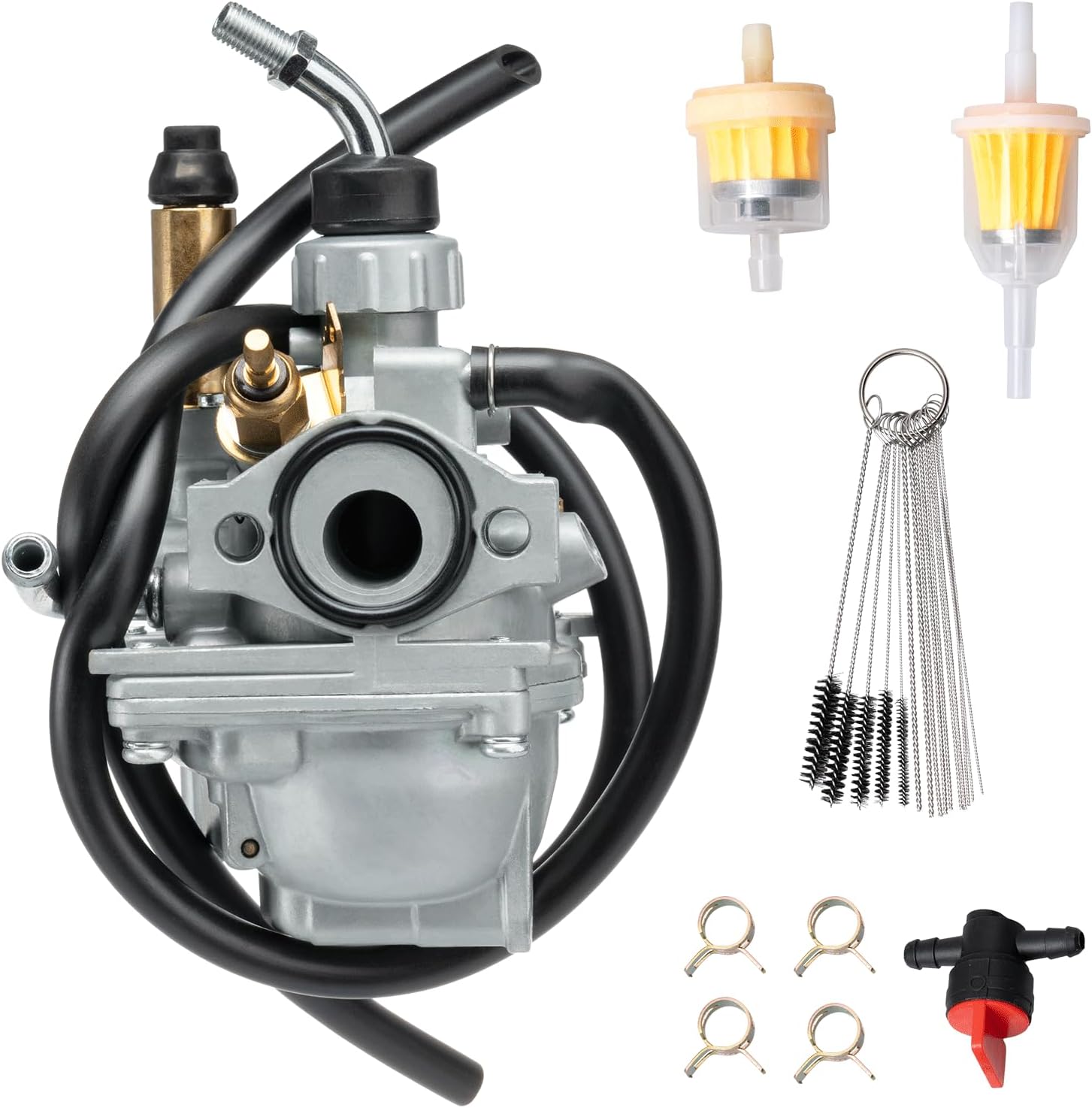 TTR50 Carburetor for Yamaha TTR50 TTR50E Dirt Bike 2006-2011 50cc Carburetor Replace 1P6-E4101-10
