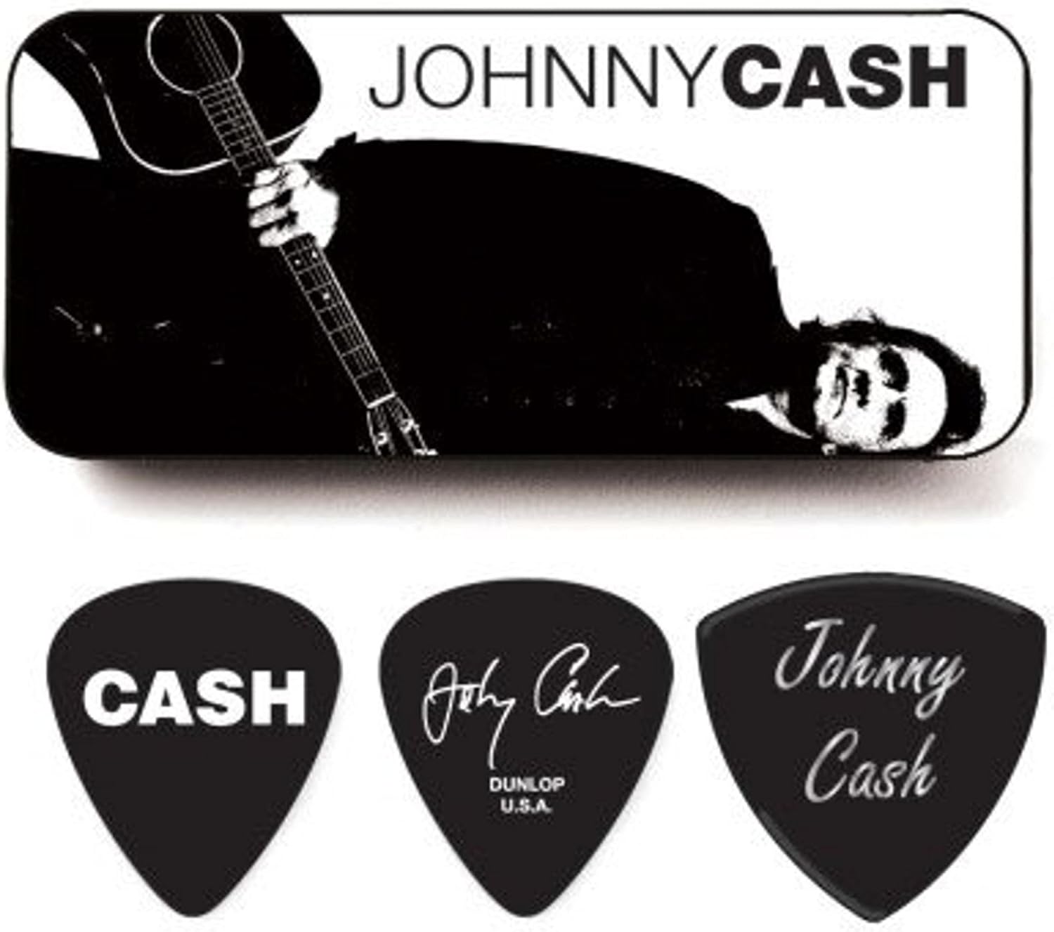Jim Dunlop Johnny Cash Legend 6lı Pena Seti (Heavy)