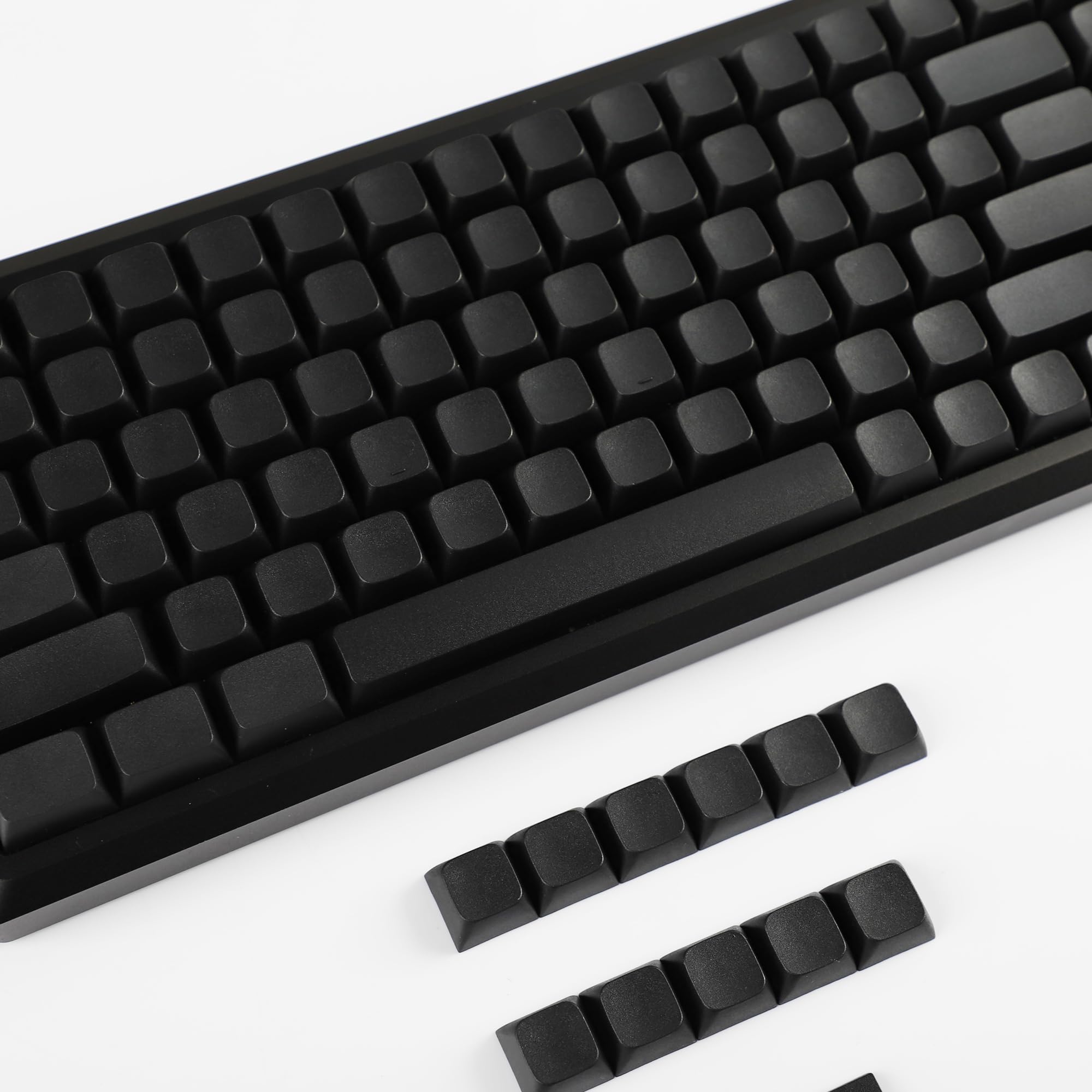 Amazon | YMDK 127 キー ブラック ブランク ZDA XDA V2 キーキャップ