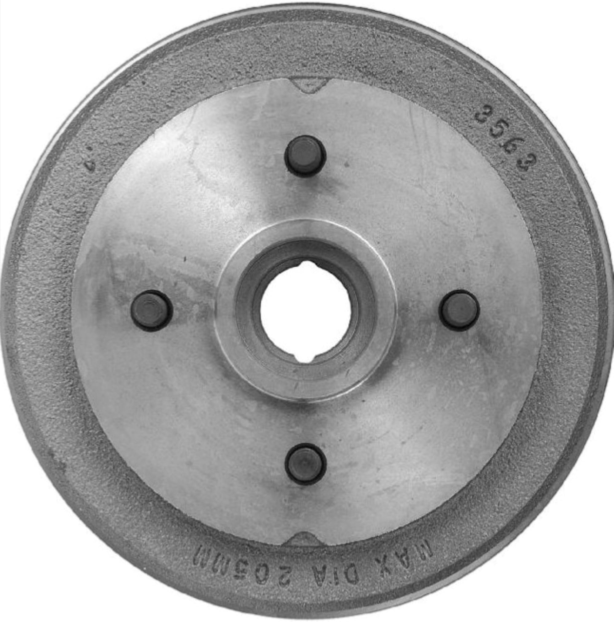 Bendix Premium PDR0462 Rear Brake Drum for Select Models Dodge GTX, Colt, Eagle Vista, Mitsubishi Cordia, Galant, Tredia, Plymouth Colt