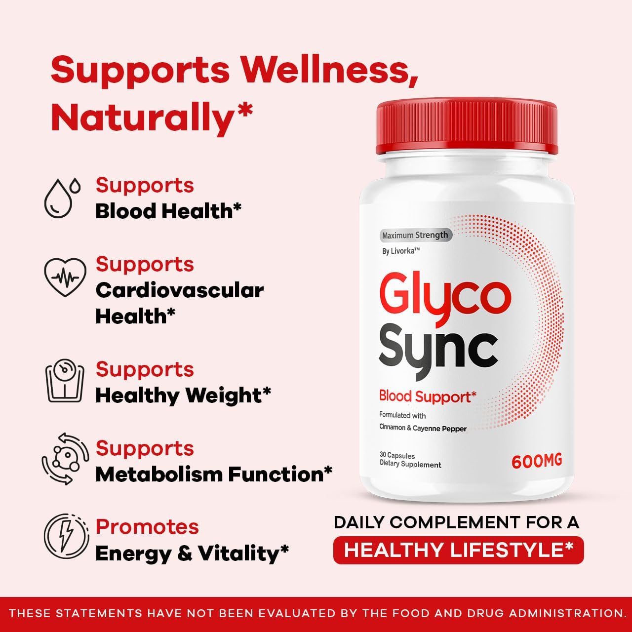 (3 Pack) Glyco Sync Capsules - Official Glyco Sync Advanced Supplement Pills, All Natural GlycoSync Balance Support for Health & Wellness, Glyco Synk Premium Formula Review, 90 Capsules for 3 Months - Image 3