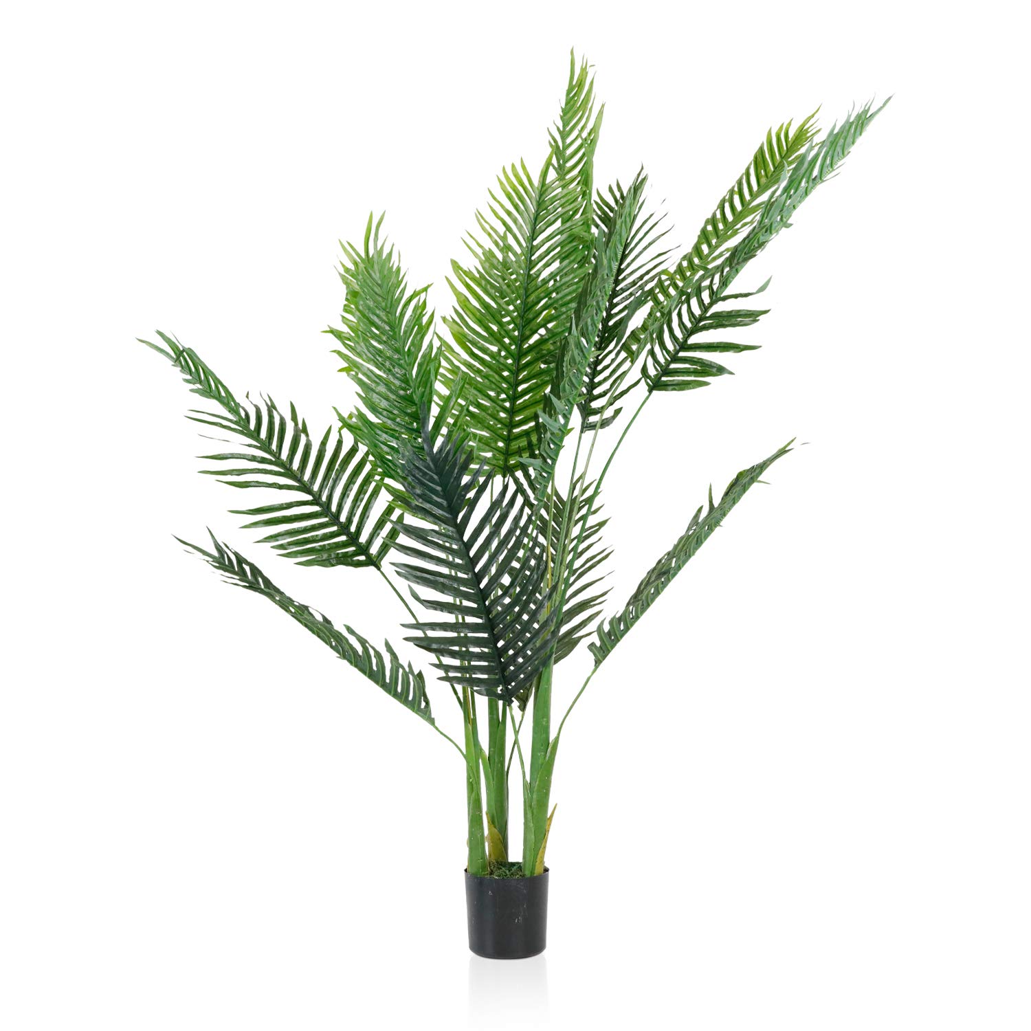 Buy Worth Garden 4ft Artificial Areca Palm , Fake Cane Palm Silk Tree