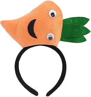 TIKSON Funny Fruit & Veggie Carrot Headband Accessories for Halloween Dress Up