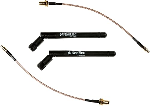 Miniatura 2 de NooElec ADS-B Discovery 3dBi - Paquete de antena de 1090 MHz y 978 MHz para radios definidas por software (SDR) conectadas SMA y MCX