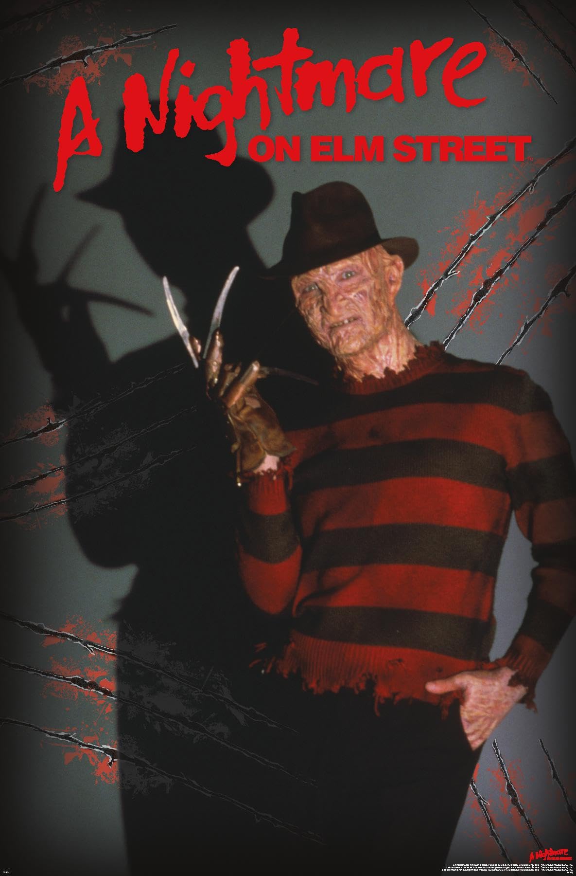 マクファーレン 3Dポスター エルム街の悪夢＆13日の金曜日 3Dアート