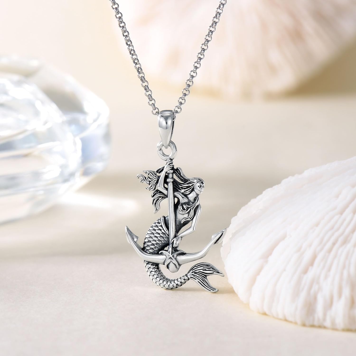 Sterling Silver Rabbit/Cat/Snail/Deer/Unicorn/Monkey/Elephant/Hummingbird/Butterfly Necklace Sterling Silver Animal Themed Jewelry Christmas Halloween Gifts For Women Girls Animal Lover