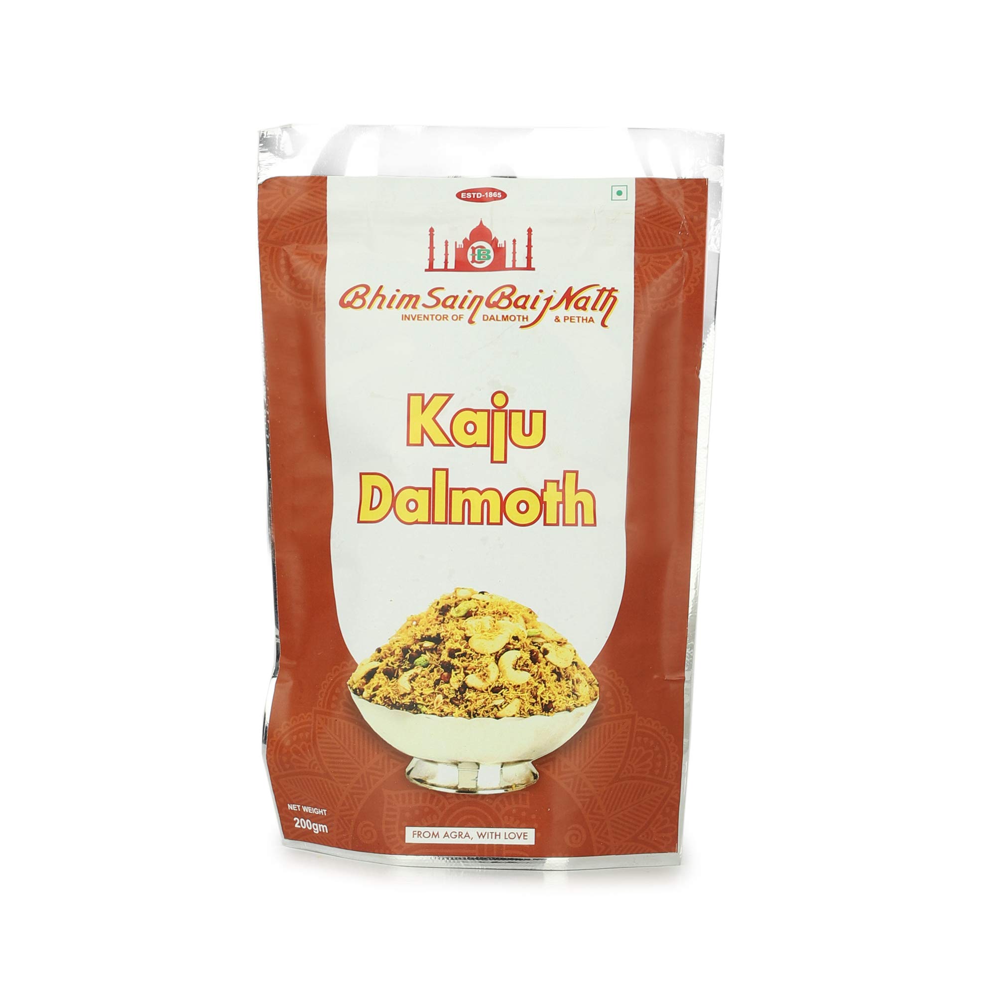 Bhim Sain Baij Nath Agra (Inventor of Dalmoth and Petha) - Kaju Dalmoth / Namkeen / Dal Biji (200 GMS) (B08LDQ44F5) Amazon Price History, Amazon Price Tracker