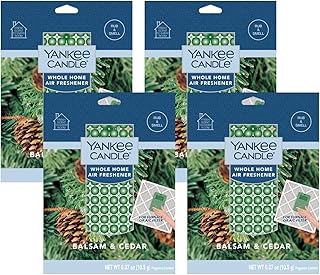 Yankee Candle Balsam Cedar Whole Home Air Freshener (Pack of 4)