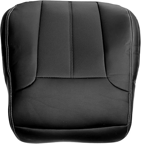 Miniatura 6 de NLQR Funda de repuesto para asiento trasero inclinado para el lado del conductor, color negro, compatible con Ford F250 F350 F450 F550 Lariat 2011
