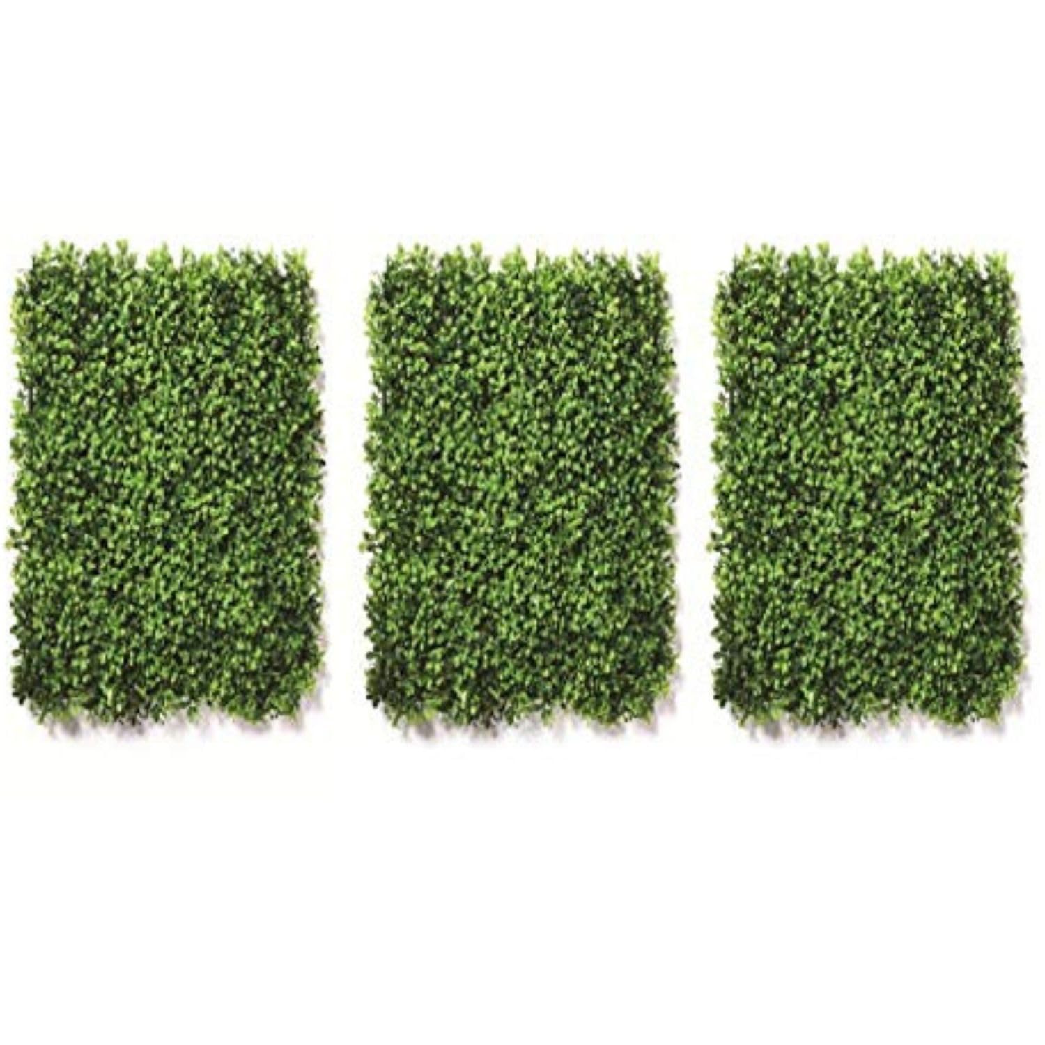Go Hooked Artificial Grass Vertical Wall Small Leaves Tiles | Vertical Garden Wall Tiles | Artificial Grass Wall Panel | Grass Mat for Home Office Décor Wall Décor Garden Décor (40 X 60 cm, Set of 3) (B08PKGDX7N) Amazon Price History, Amazon Price Tracker