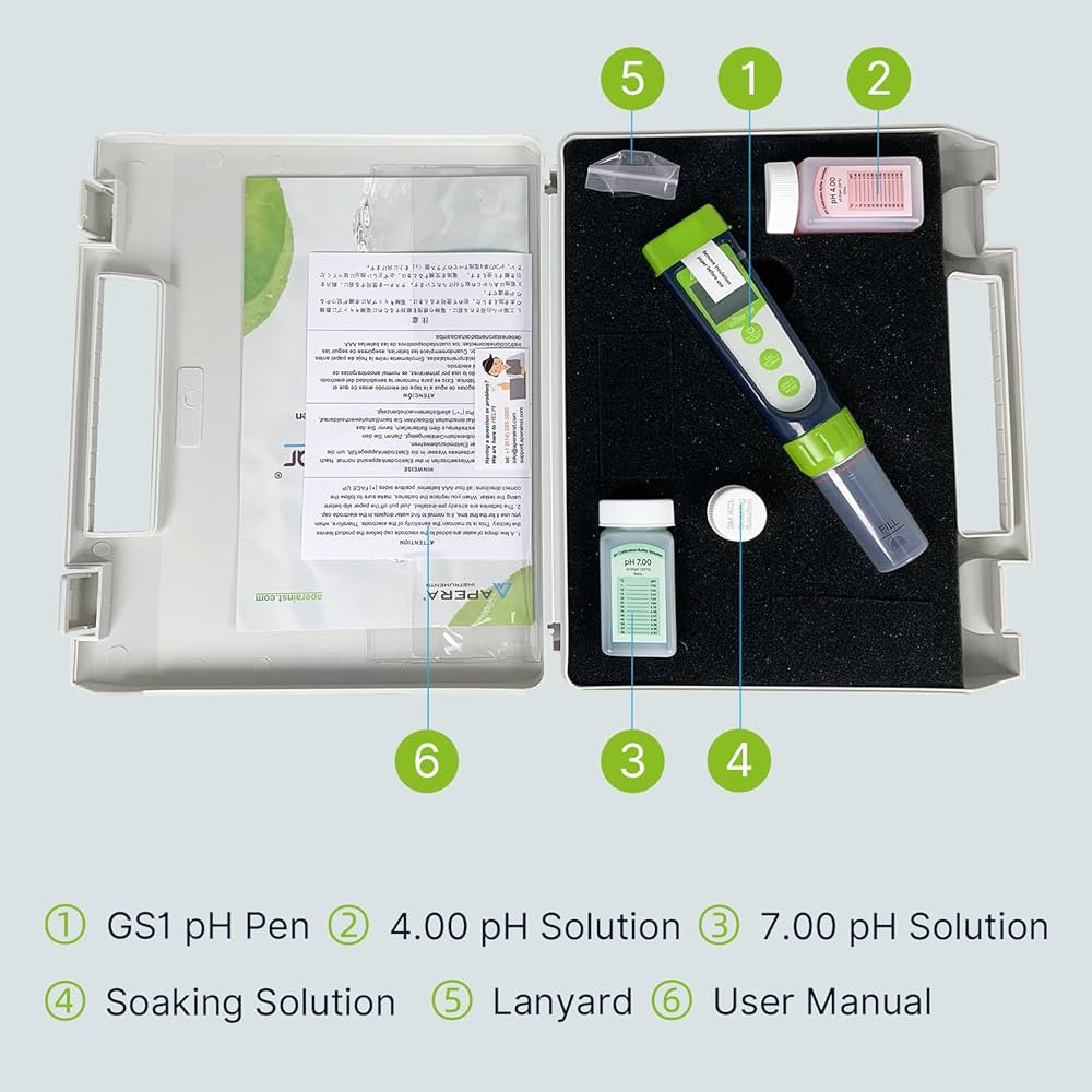 農業pH測定用 GroStarシリーズテスター – Apera Instruments