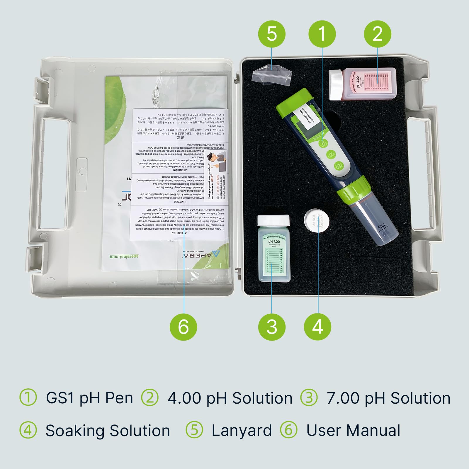 Apera GroStar GC2 pHメーター定価33,218円 Apera GroStar GC2 pHメーター定価33,218円 - メルカリ