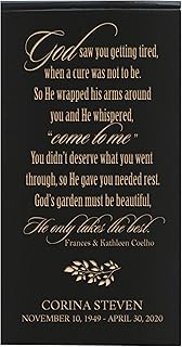 Personalized Maple Wood Handcrafted Cremation Urn Box for Human Adult Ashes for Mom Dad Son Daughter - Medium Funeral Service Urn Keepsake - Decorative Urn Boxes (Black, 100 cu.in.) LifeSong Memorials