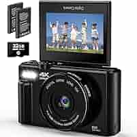 Amazon | 4Kデジタルカメラ デジカメ コンパクト 4K録画 6400万
