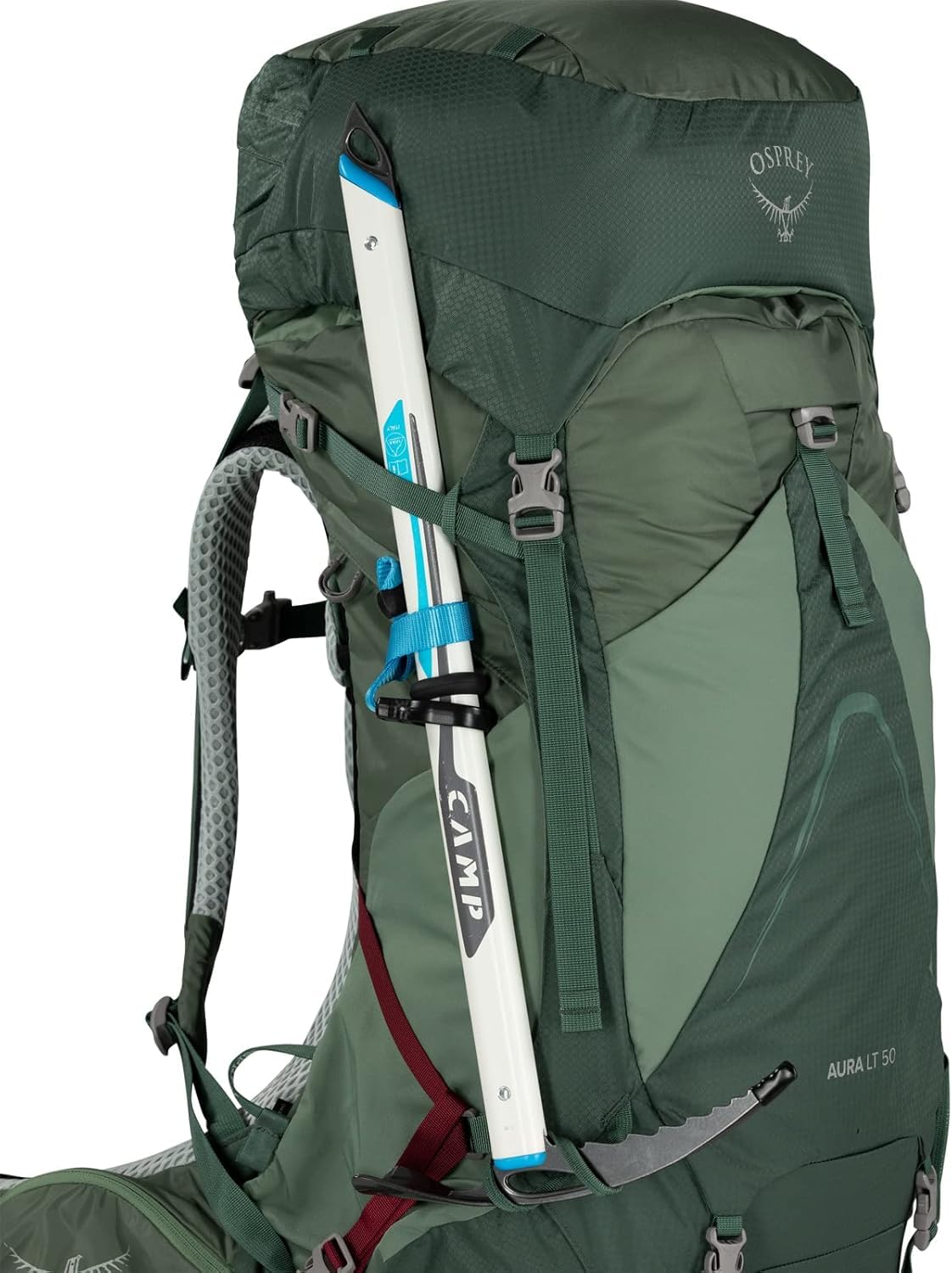 Osprey Aura AG LT Zaino da trekking donna, 50L Medium/Large, Purple