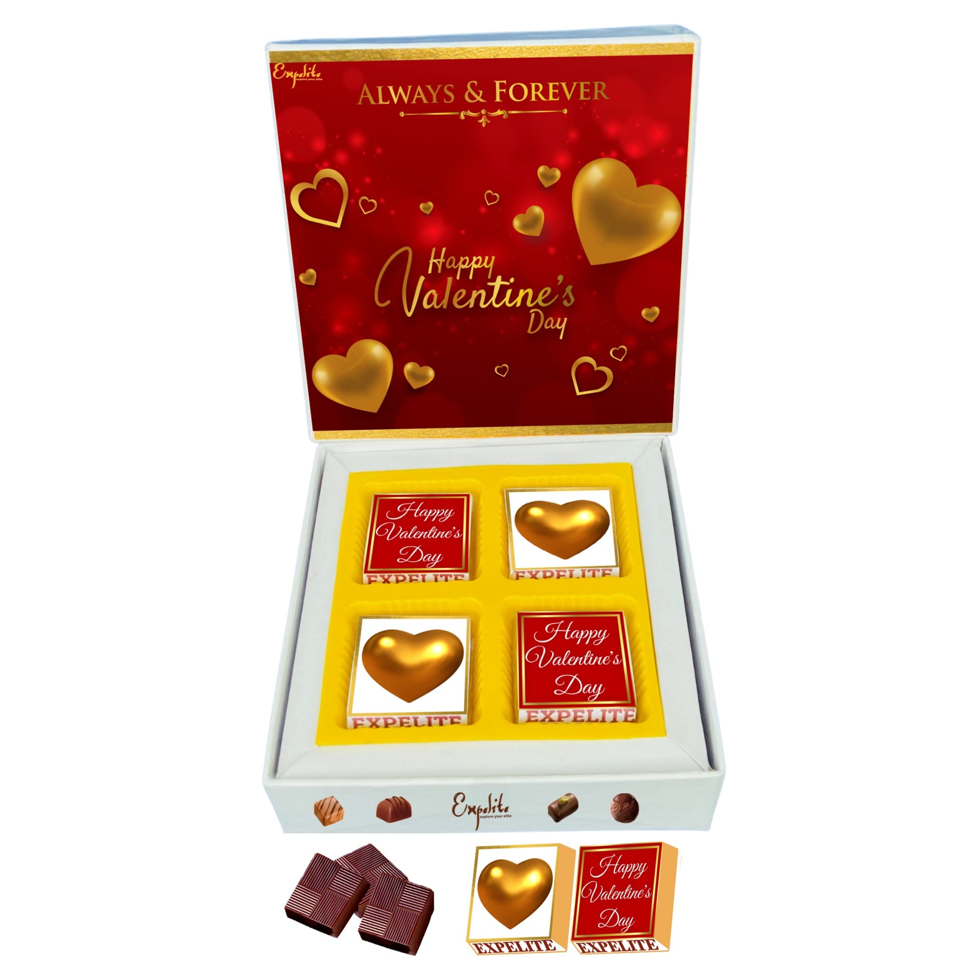 Premium Chocolate Box – Assorted Truffles, Bonbons & Rich Chocolate Bars (PACK OF 12)-image-39