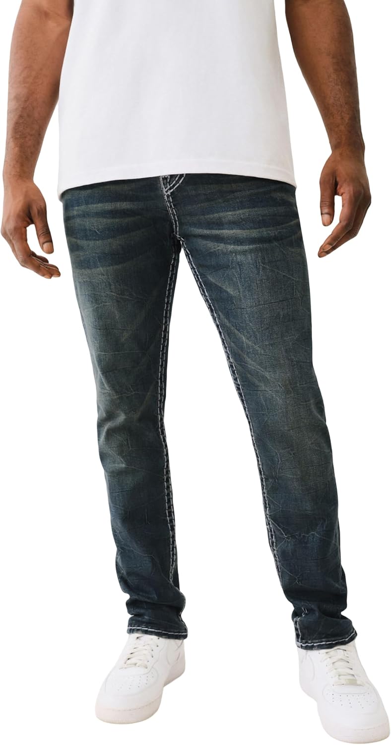 True Religion Men's Rocco Super T No Flap 1/2"