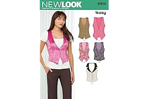 New Look Sewing Pattern 6914 Misses Tops