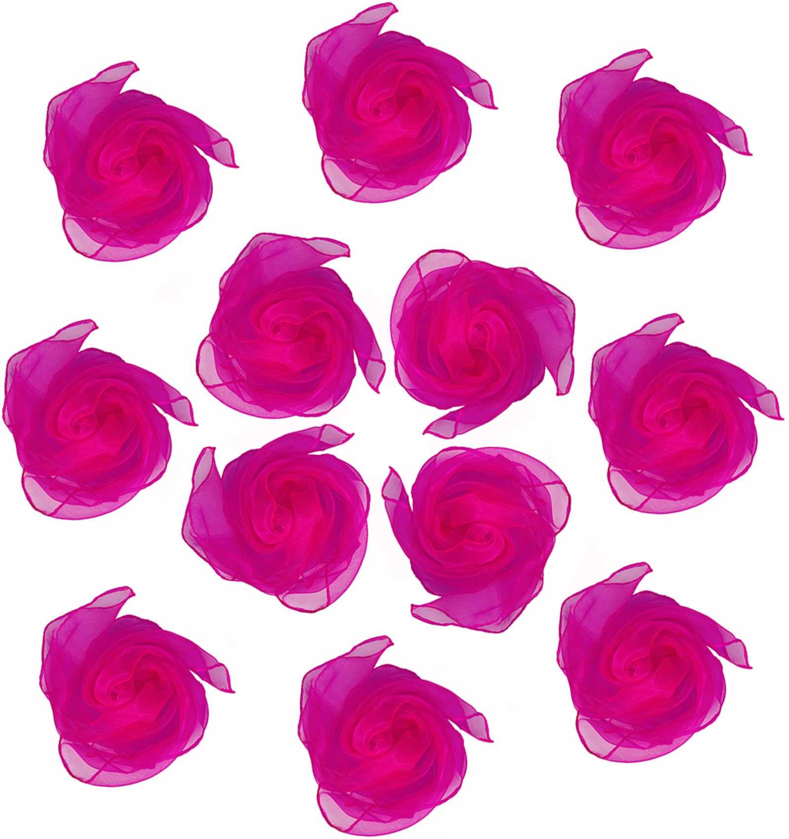 Dance Scarves 12 Pcs Juggling Scarves for Kids Play Silk Scarve for Babies Toddlers Children Movement Learning Education Musical Accessories Colorful