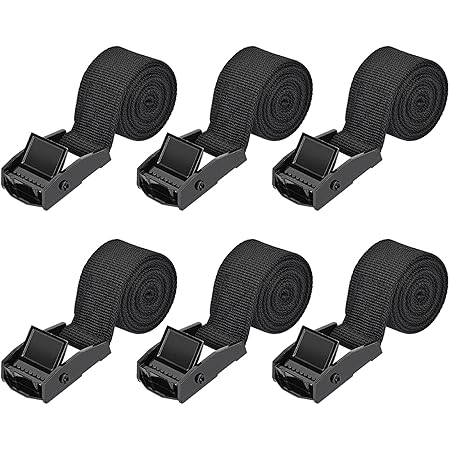 MOOCY Lashing Straps With Buckles,Adjustable Kayak Tie Down Straps Padded Cam Buckle Cargo Strap,Roof Rack Cinch Strap For Cargo, Luggage - View #3
