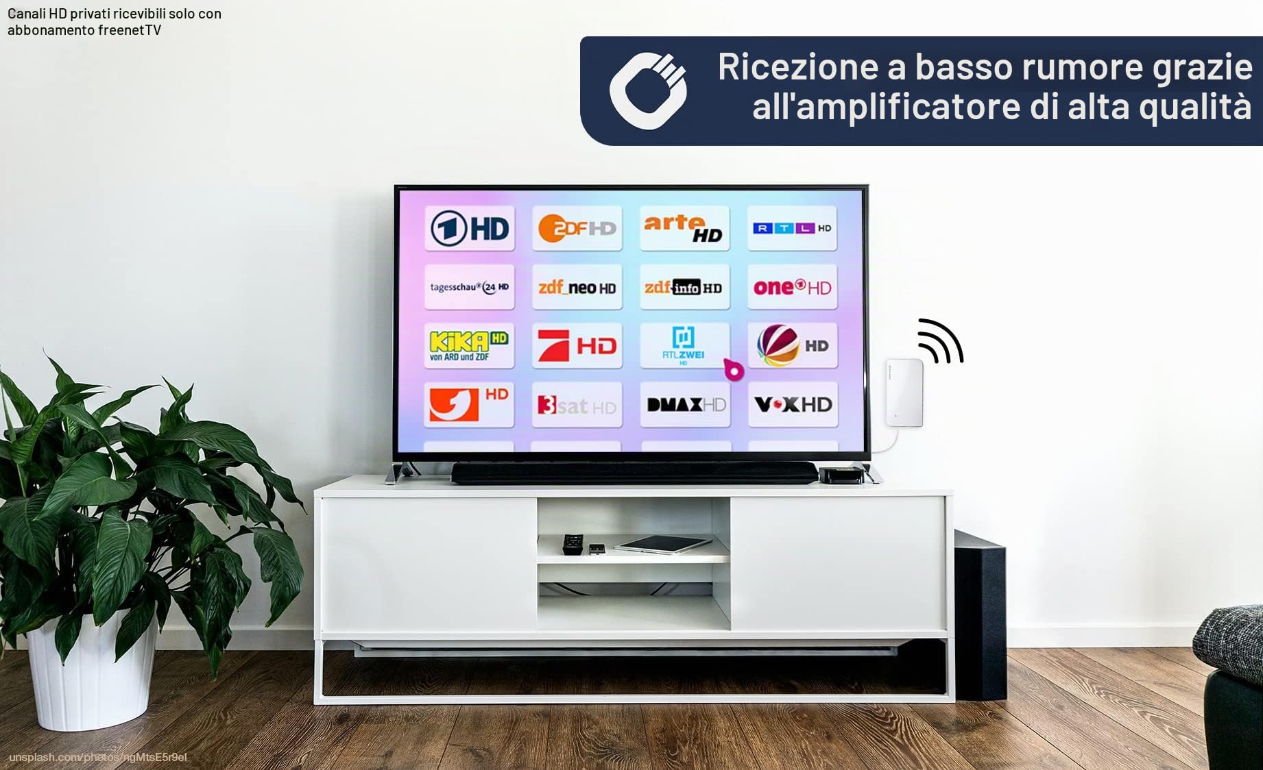 Oehlbach, antenna Scope Vision Scope Vision - bianco bianco