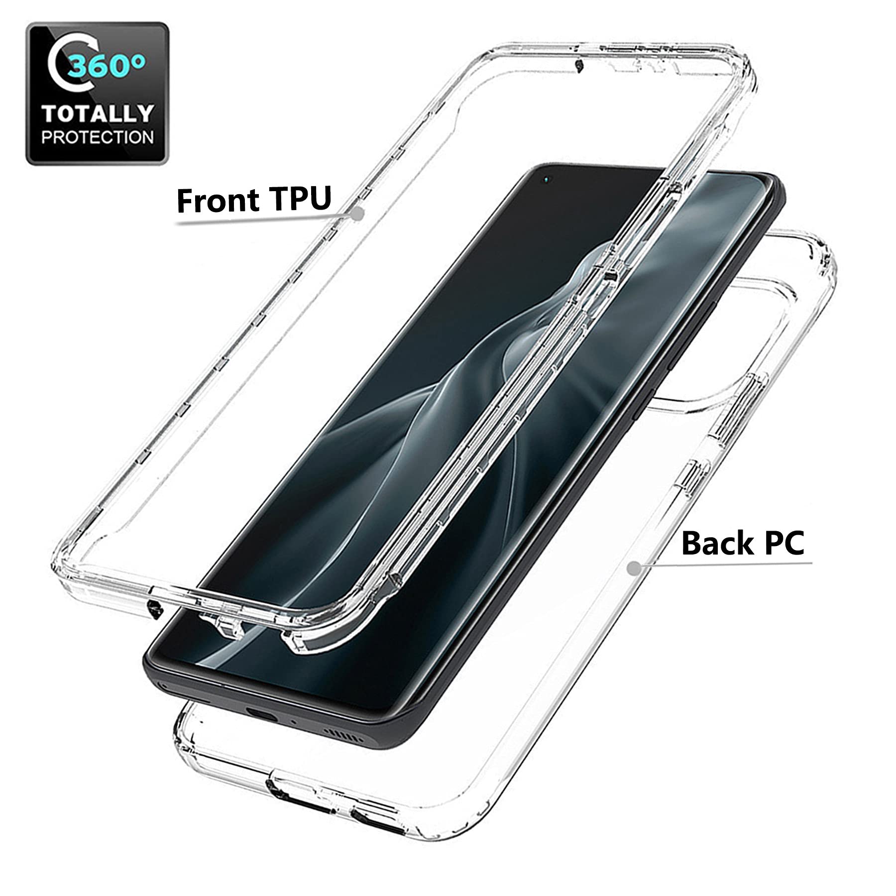 Tianyan Cover Redmi Note 10 Pro - Custodia Antiurto 360° Con Supporto E Protezione Fotocamera Scorrevole (rosso) - 2