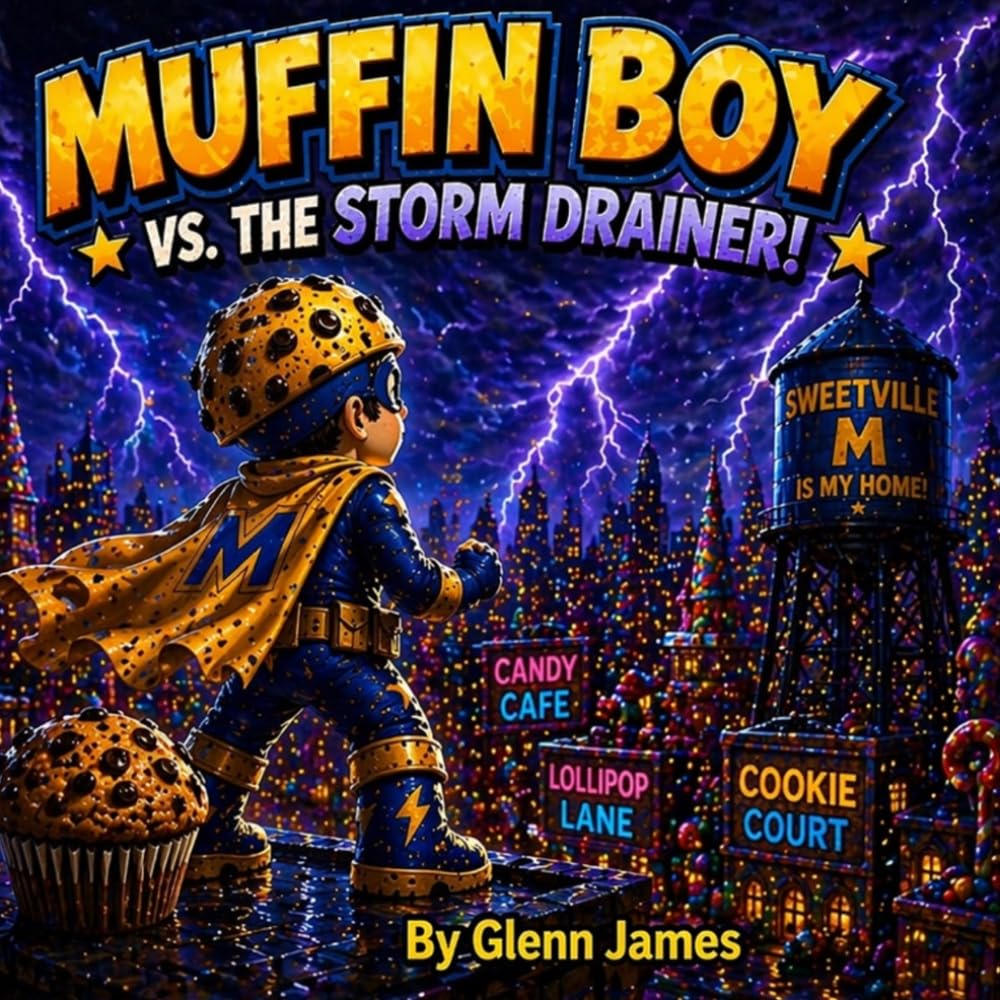 Muffin Boy vs. the Storm Drainer: A Superhero Adventure About Courage, Strength, and Never Giving Up