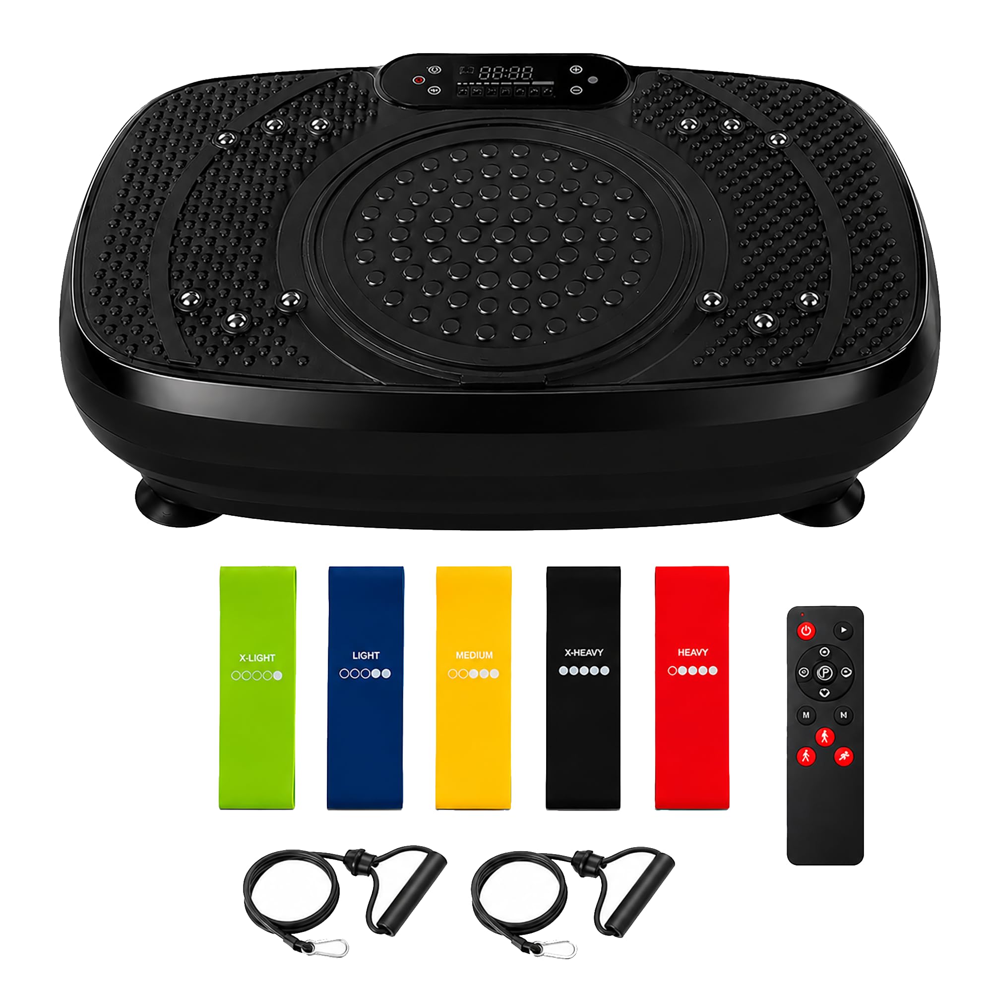 Vibration Plate Exercise Machine with UK Plug โ 7 Modes & 199 Speed Levels, Fitness Vibration Platform for Weight Loss, Lymphatic Drainage & Home Workout