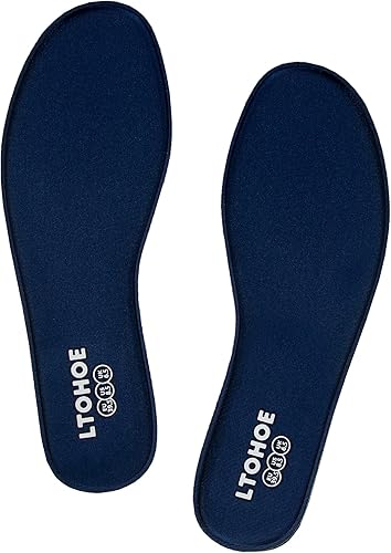 Miniatura 8 de Plantillas de espuma viscoelástica para hombres y mujeres, insertos de zapatos de repuesto para botas de trabajo, zapatos de correr, zapatos de