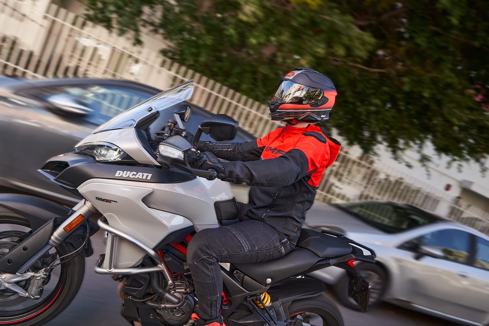 SHIMA Drift Motorbike Jackets for Men AirForce Back Protector Armour Riding Motorcycle Jacket Summer Bikers Ventilated Lightweight Armoured — view 6