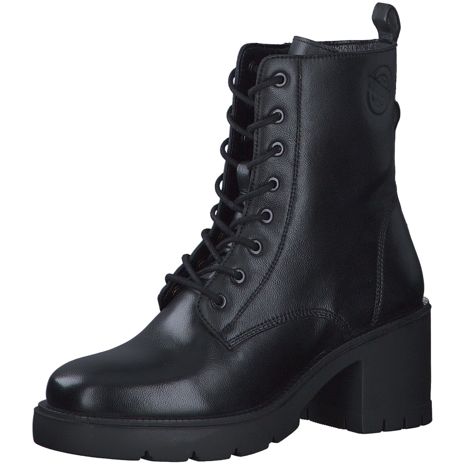 s.Oliver Women's Lace Boot Flat 5-25211-43 Ankle, Black, 6.5 UK