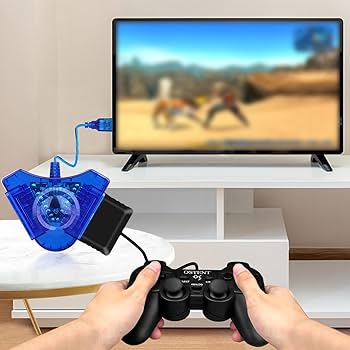 Amazon | OSTENT コンバーターケーブル PS1 PS2 to PC ラップトップ