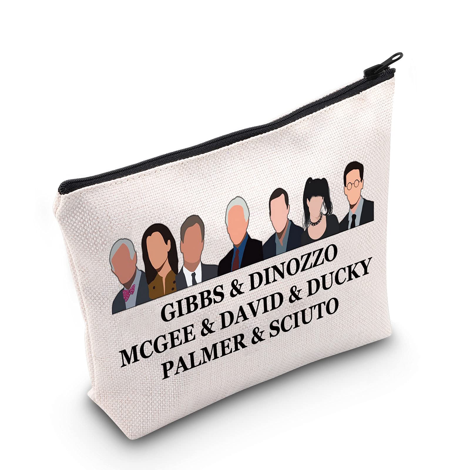 Kosmetiktasche 'Frieden Liebe Criminal' – Krimi-Fan Geschenk Für Frauen & Mädchen | 23x17 Cm