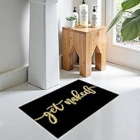 Vista 10 de MUGINYU Alfombra de baño de cuero de vaca occidental con estampado de vaca, decoración de granja estilo vaquero, alfombra de baño occidental