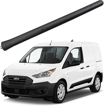 6 3/4 Inch Rubber Antenna for Ford Transit Connect 2010-2019, Ford Transit Connect Antenna - Car Wash Proof, Internal Copper Coil Antenna Mast Replacement