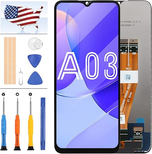 Reemplazo de pantalla para Samsung Galaxy A03 LCD para Samsung A035F SM-A035FDS A035M Pantalla táctil digitalizador Asamblea con herramientas